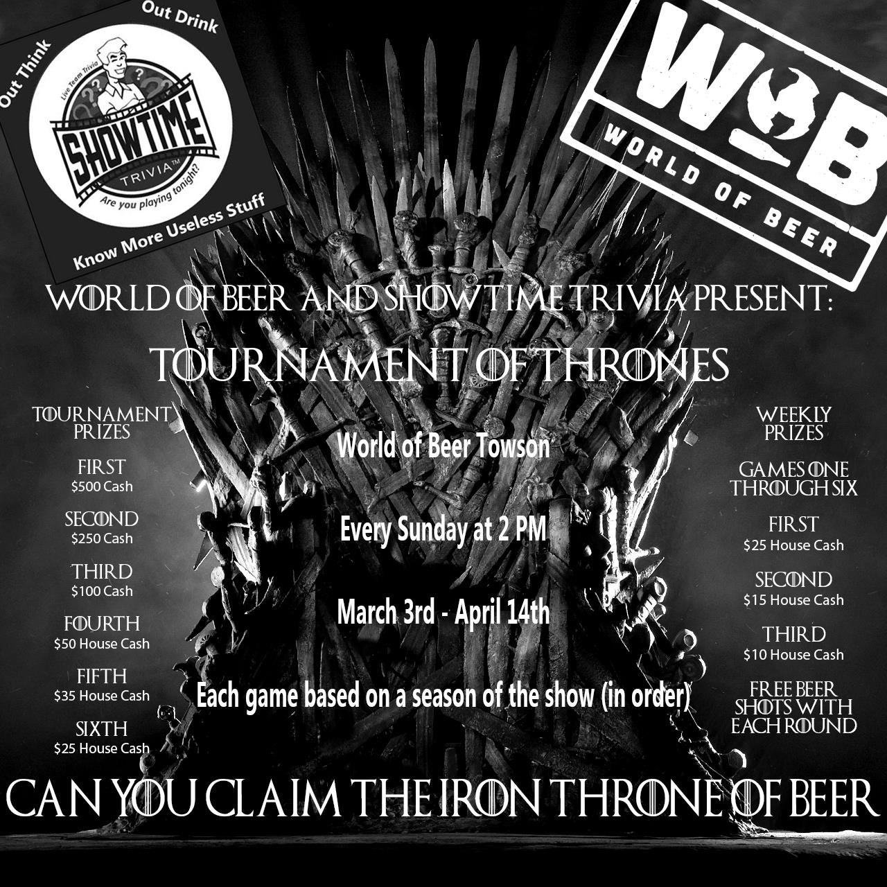 tournament of thrones