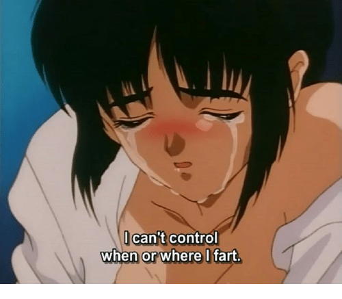 I Can't Control How Or When I Fart